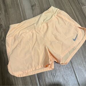 Nike Women's Light Orange Athletic Shorts - XS